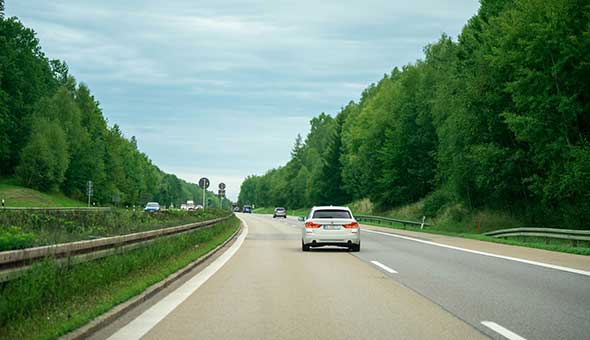 A7 Bordesholm - Hamburg, Germany